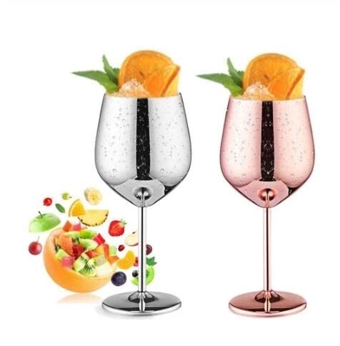 Gobelet cuivre acier coffret cadeau idéal verre cocktail - 3