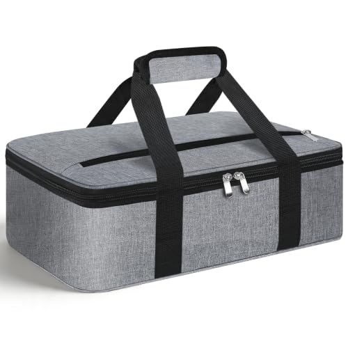 Grey Insulated Casserole Carrier