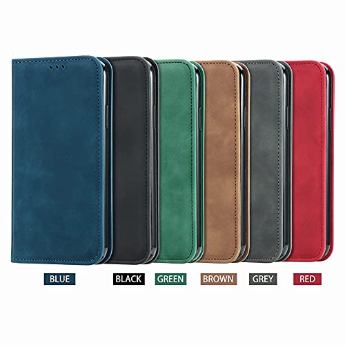 Yoodi Capa para Samsung Galaxy Note 10 Plus, Capa de couro Carteira Flip Cover Capa de celular [Slot