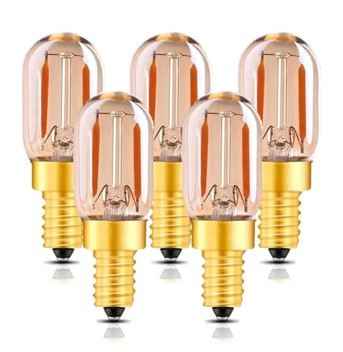 T22 1W Luces Nocturnas 12V 24V DC AC Lámpara de Filamento LED Retro Blanco Cálido 2700k Bombilla Led E12 E14 Bombilla de Iluminación de Decoración (E12-12-24V)