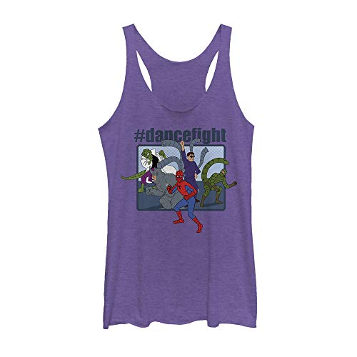 Chemise Marvel Bataille de Danse pour femme coupe droite confortable en coton
