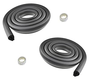 TUKA TKD7003 U-förmiger Kantenschutz Schwarz 4M