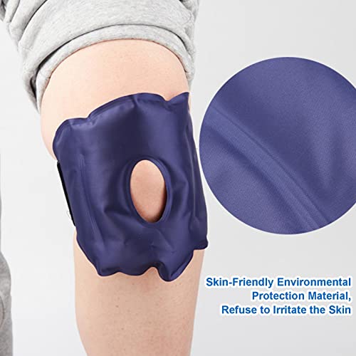 2 Pcs Joelheira de compressão,Bolsas frias reutilizáveis ​​com suporte para joelheiras | Saco de emb