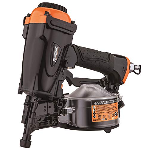 Freeman PCN50 Pneumatic 15 Degree 2" Coil Siding Nailer with...