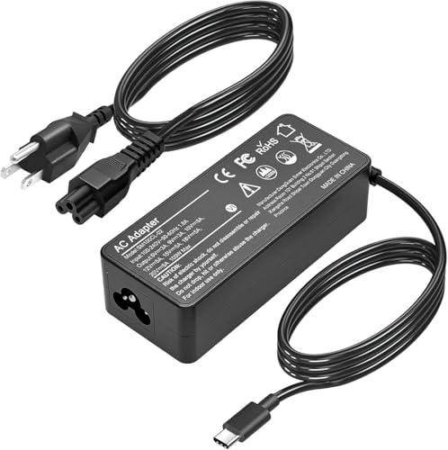 ELECBRAIN 100W Universal USB-C Power Adapter Fast Charger, Compatible with Mac Book Pro/Air 16, 15, 14, 13 Inch,Mac Book Air 13 Inch 2021 2020 2019 2018,HP, Dell, Lenovo (ELECBRAIN 100w usb c charger)