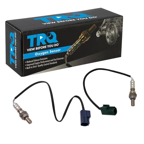 Sensor de oxígeno TRQ set de 2 piezas compatible con Nissan Altima miniatura 1
