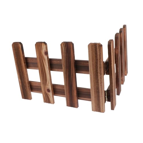 COOPHYA 1Pieza Madera Anticorrosiva para Jardín Valla Decorativa de Patio para División y Decoración