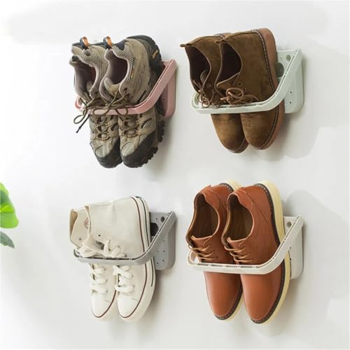 Étagère à chaussures murale pour stopper le désordre au sol