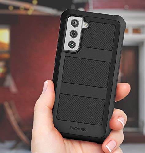 Capa Encased Heavy Duty Falcon Series projetada para Samsung Galaxy S21 Plus – Capa protetora para c