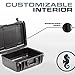 Seahorse 720 Heavy Duty Protective Dry Box Case Without Foam - TSA Approved/Mil Spec / IP67 Waterproof/USA Made for Cameras, Firearms, Motorcycles, Laptops, Consoles, VR, Drones