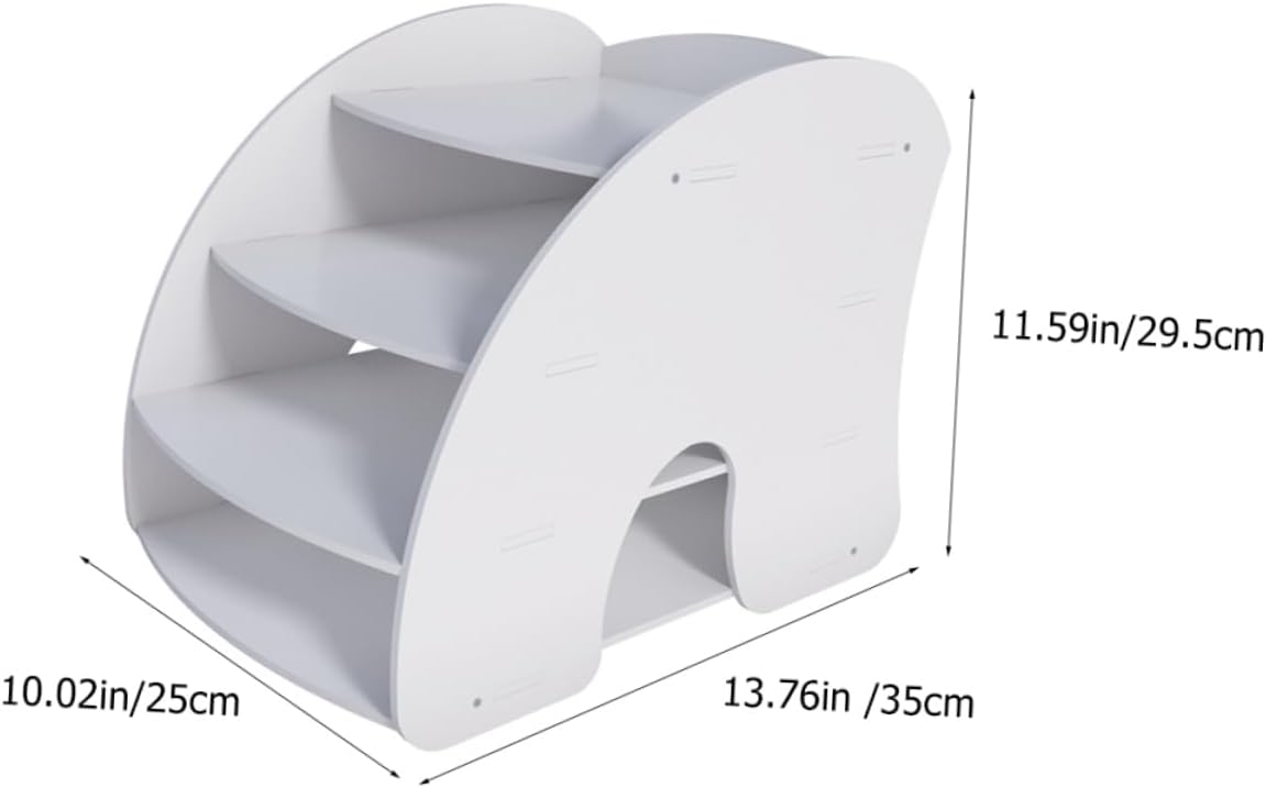 Desk File Organizer Multi File Rack Office Folder Holder Document Storage Rack Made