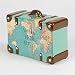 Saving To Go Map Places Suitcase Money Bank by Maia Gifts
