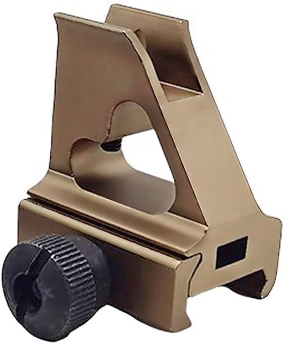 Aluminum Alloy Height Fixed Metal Sights，Outdoors Standard Low Profile Front Iron Sight Post - for 20mm Rail，2Pcs