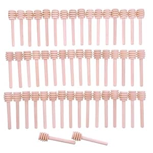 JZK 50er Holz Honiglöffel Set