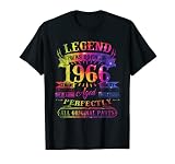 La légende est née en 1966, à l'âge de 56 ans, 56e anniversaire, Tie Dye T-Shirt