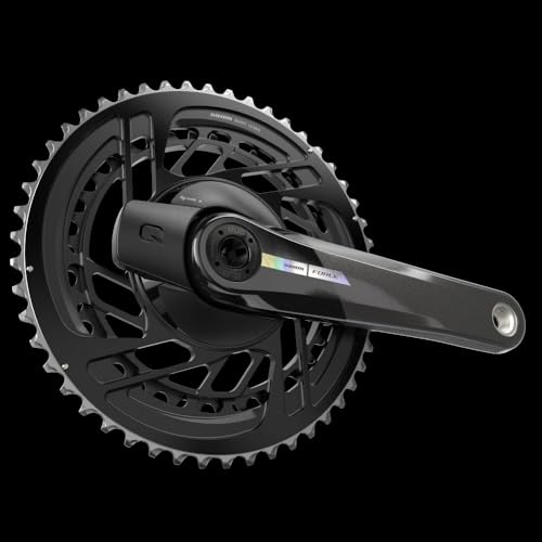 Sram Unisex – Axs D2 Road Powerm.Spider korba, czarna, 50/37 Z, 175 mm