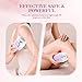 Epilator,Epilator for Women,Facial Hair Removal for Women Rechargeable,2 Speeds Hair Removal Device with 36 Tweezers,Hair Removal Device Legs/Face/Bikini/Arms,Epilator for face Smooth Skin