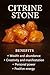 Large 1.25-2.0” Natural Citrine Raw Crystal Stone – Healing Gemstone for Abundance, Prosperity & Positive Energy – Reiki, Meditation & Chakra Balancing – Raw Citrine Mineral for Wealth & Manifestation