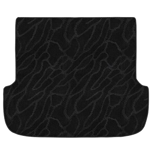 Aviles スバル 新型 レガシィアウトバック BT5 ラゲッジマット フロアマット トランクマット【16色から選択】 (04:ウェーブ × ブラック)