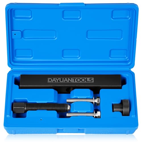 Image of DAYUAN Crankshaft Pulley Remover Set, Pulley Puller Removal And Installation Tool Kit Compatible for Ford Transit 2.0 Tdci Ecoblue Engines