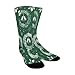 susiyo Artistic Knit Wreath Pattern Hiking Socks Boy Girls - Cushioned Crew Socks for Kids Soft, Breathable & Seamless Toe for All-Day Comfort