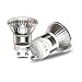 Produktbild TOBEGLAM 50W Mini GU10 Halogen Glühbirne 35mm, MR11 Halogen Glühbirne Dimmbar, 120° Weitwinkel Kein Flackern Spotlight Birne, Warmes Weiß 2700K, 450LM, GU10 Für Gleislicht, 2 Stück