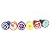 Stamps for Kids, LUCKYBIRD S1118 Best Self Inking Plastic Fun Stamps Set, 6 Count