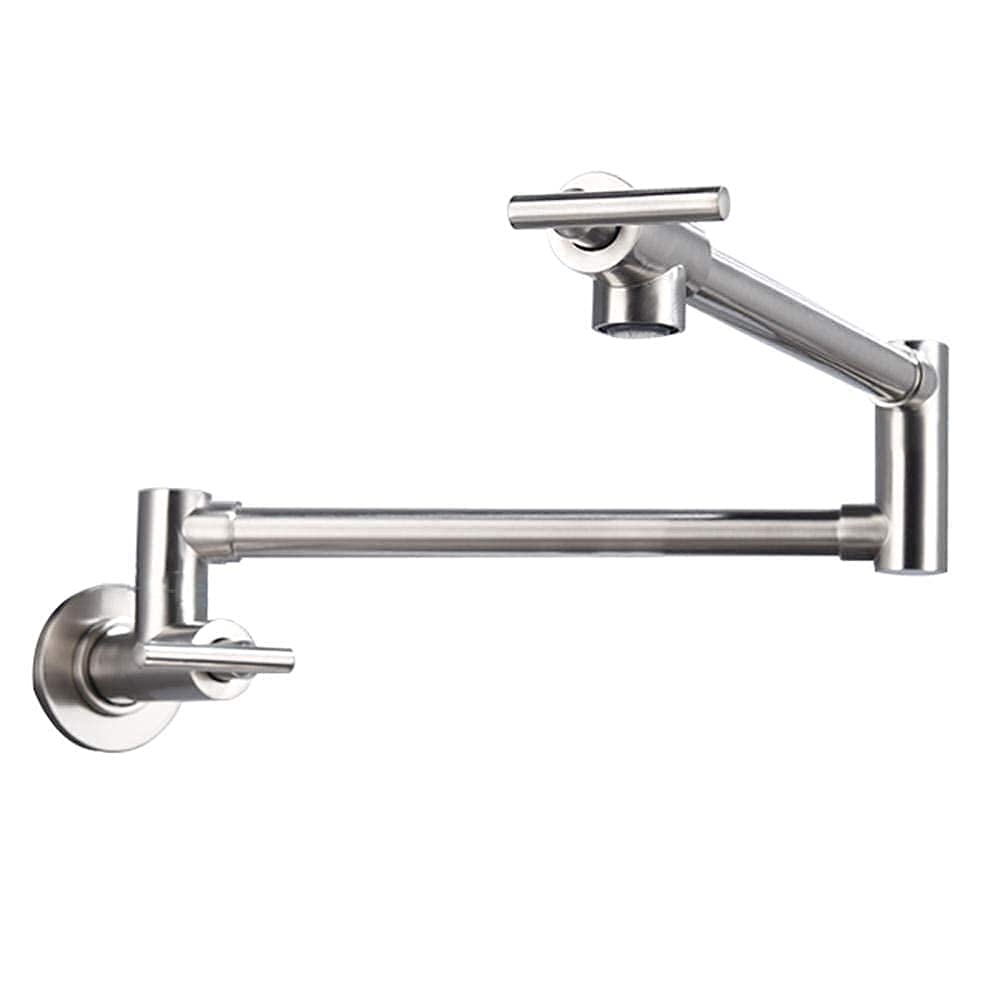 Grifo para llenado de ollas de pared: evita cargar peso desde el fregadero de cocina