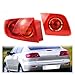 Tail Light Compatible With Mazda 3 Sedan BK 2006-2012 Rear Brake Lamp Turn Signal Auto Red Taillight Housing Without Bulb Car Accessories(Right Inner)
