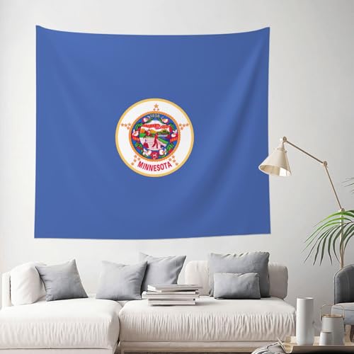 Tapiz de la bandera de Minnesota de 152x130 cm para transformar el dormitorio 2
