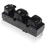 GWNOWZZET Master Power Window Switch for Nissan Juke Altima Tiida Sylphy X-Trail Qashqai Rogue...
