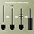 Toilet Brush and Holder Set, Toilet Bowl Brush with Heavy Duty 304 Stainless Steel Base and Extra Long Handle, Toilet Bowl Cleaners Brush for Bathroom (Matte Black)