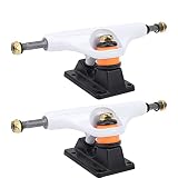 Support de Skateboard Portable, Léger en Aluminium Blanc 2 Pièces Durable Innovant Accessoire Glisse Urbaine pour Sports Extrêmes Voyage Sécurisé Adolescents Adultes Voyageurs Transport Quotidien