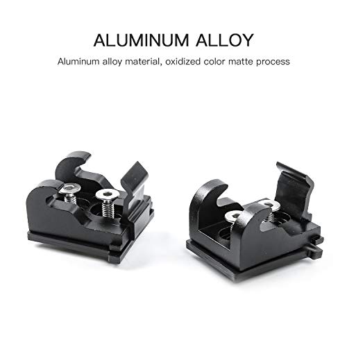 Cherocar Stainless Steel Hood Latches Pins Hood Lock Catch Kit For 2007-2018 Jeep Wrangler Jk Jku Black #TOP5