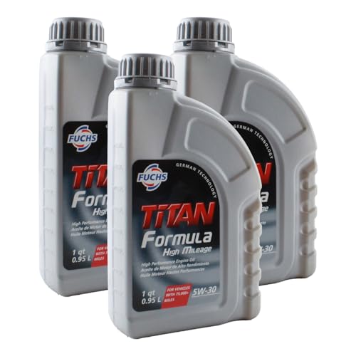 Aceite de motor 5W-30 Titan Fórmula High Mileage 3 x 1q