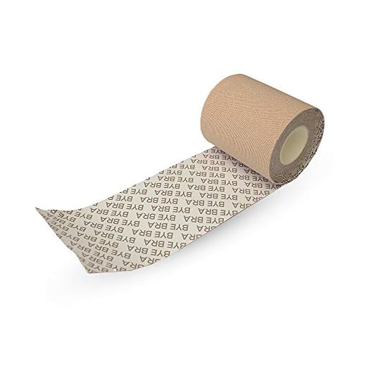 Bye Bra Cinta para Levantar La Piel, Cinta para Levantar Los Senos, Sujetador Adhesivo, Cinta para Levantar Los Senos con Cubre Pezones De Satén, Beige/Marrón Claro/Marrón Oscuro (Beis)