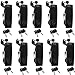 10 Pack Black Compression Latch, Industrial Distribution Box Hand Operated Latches, Replacement Push Button Actuation Trigger Flush Lever Lock Electric Equipment Door Cabinet Locks