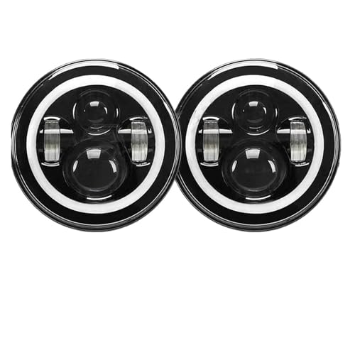 Phares LED Ronds 7 Pouces pour des sorties tout-terrain sécurisées en Hummer
