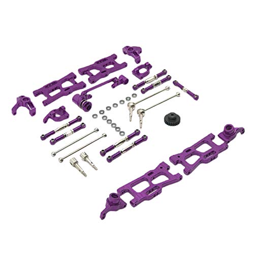 Piezas de actualización de metal WLtoys 144001 para carreras en circuitos off-road