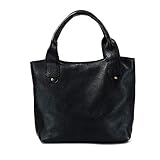 Bolsa Preta Feminina de Couro