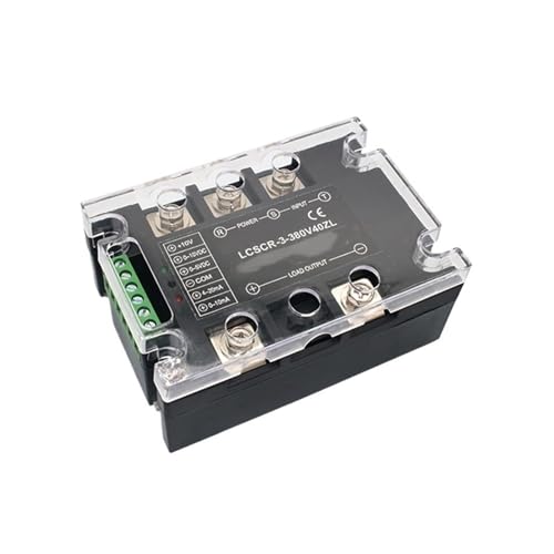 FPBIGCHA Three/Single-Phase Rectifier Voltage Regulator Module 220V 380V 30A 40A 60A 100A 150A 200A(220V Single phaseZL,60A)
