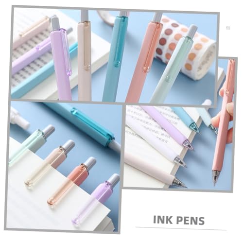 SHINEOFI 6 bolígrafos de gel con tinta rápida de secado miniatura 6