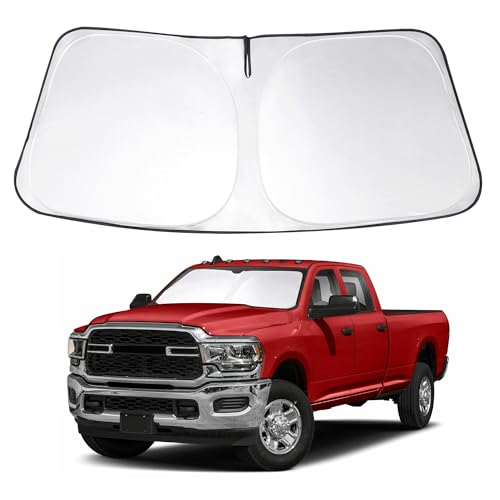 Image of Windshield Sun Shade Sunshade for 2010-2026 Dodge RAM 2500 3500