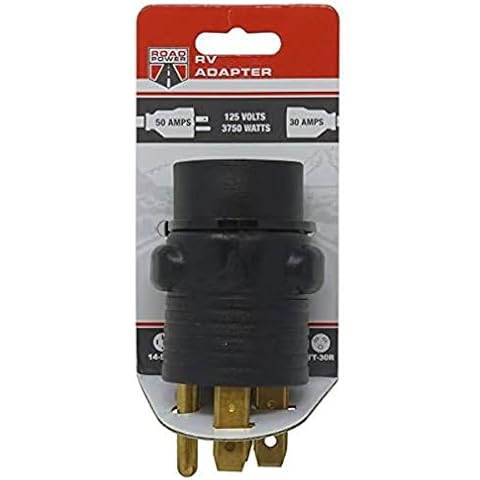 Road Power 65040601 RV Adapter, Black Cover