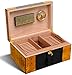 LQX Cave Cigare Humidor Cigare Humidors Boîte de Rangement de Cigare Humidificateur Humidificateur Grande capacité Cabille Cigare 80 Cigars