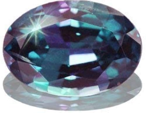 Bague alexandrite homme femme anneau avec pierre changeante