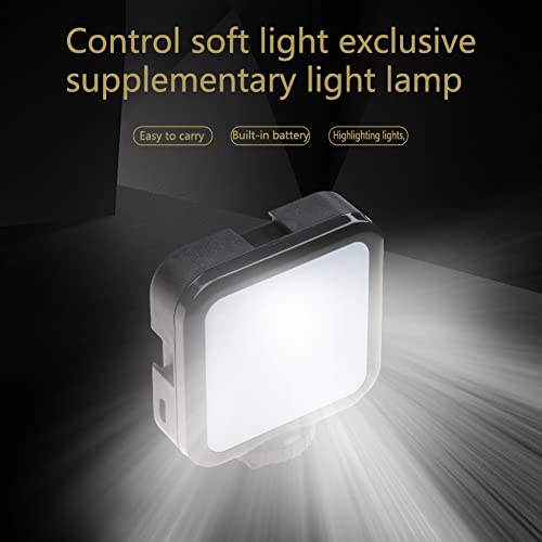 Bosixty Kamera Videoleuchte LED, Studiolicht,Luftgestütztes Videolicht Fotografie Beleuchtung Softlight-Panel LED-Panel… – Bild 5