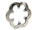 Wilwood 160-11217 Rotor (6bt .780 10.5 x 5. 50in Scalloped/Drilled)