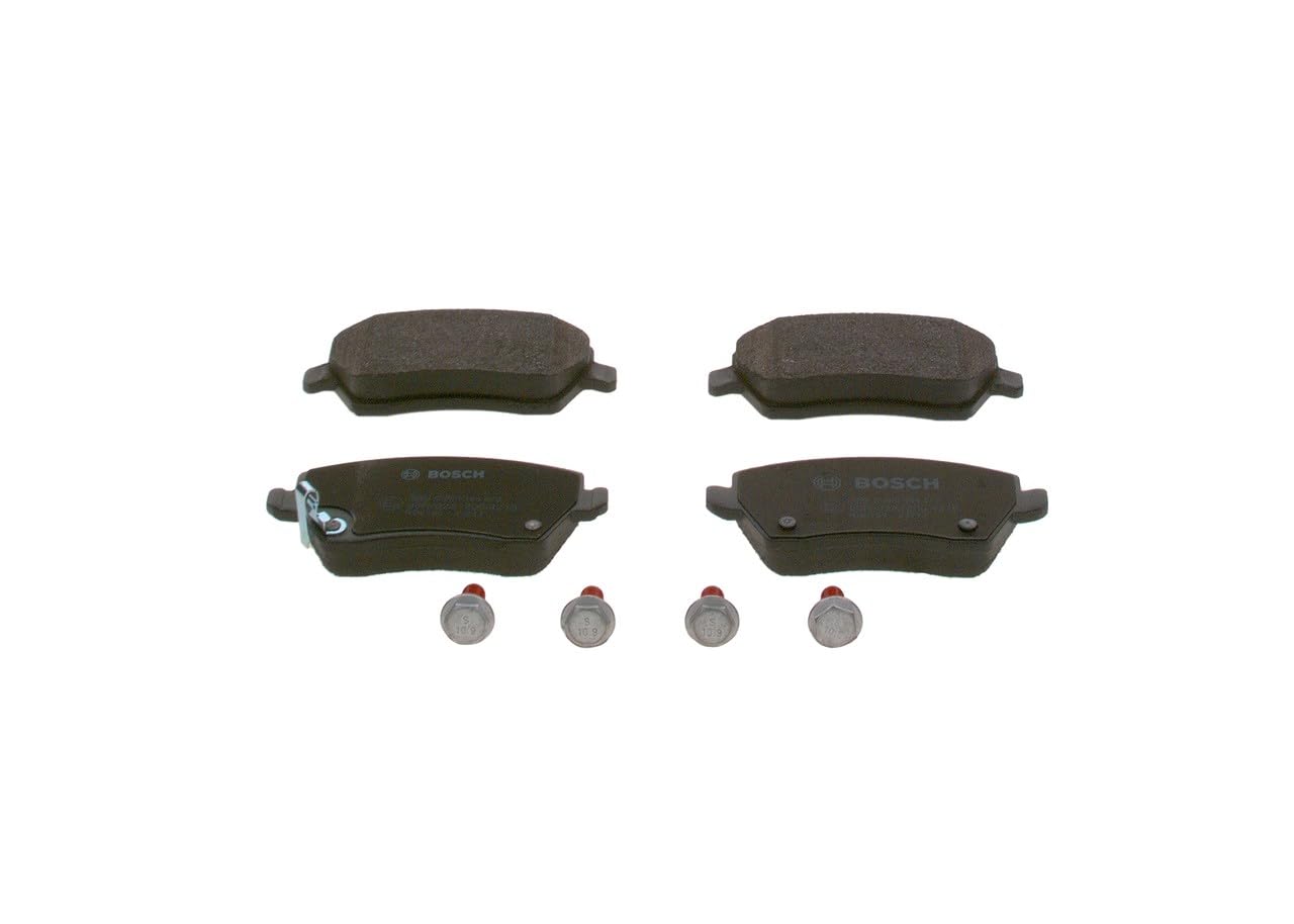 Bosch BP1494 - Plaquettes de Frein Avant pour Voiture - Qualité Bosch - Réduction du Bruit et de la Poussière - Certifié ECE-​R90 - Sans Cuivre - Jeu de 4 Plaquettes - Avec Accessoires
