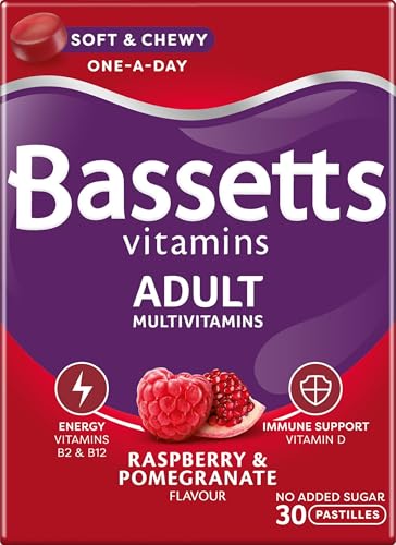 Image of Bassetts Vitamins Adult Raspberry & Pomegranate Multivitamins 30 Gummies